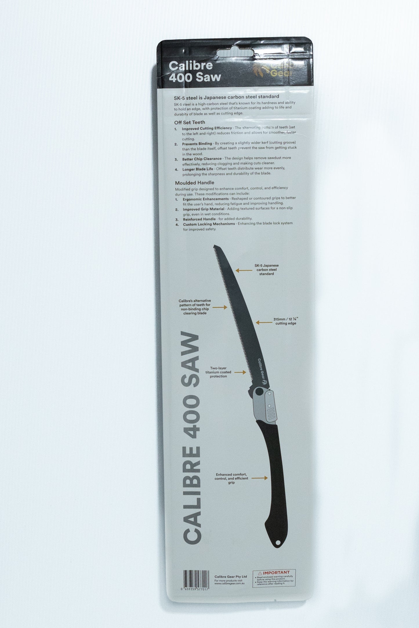 Calibre 400 Saw